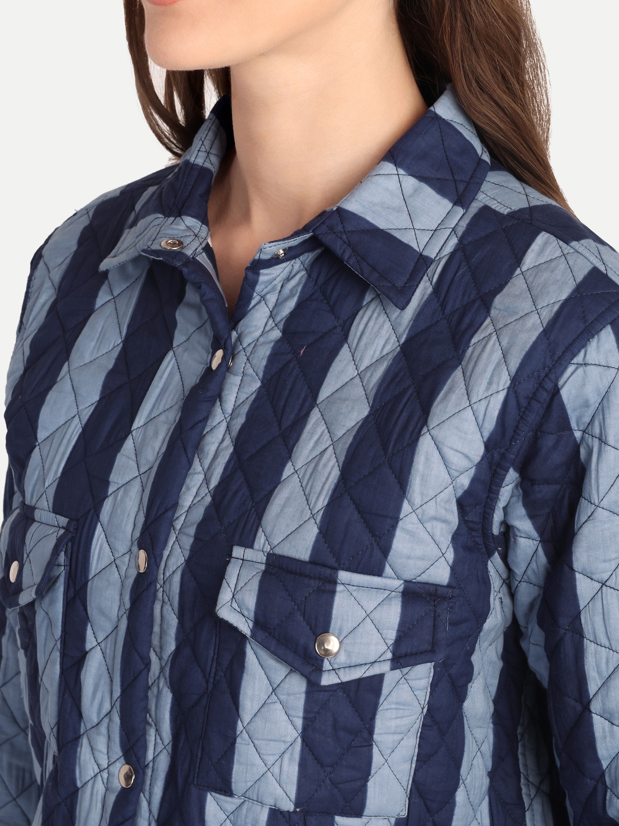 Marais Quilted Stripe Jacket