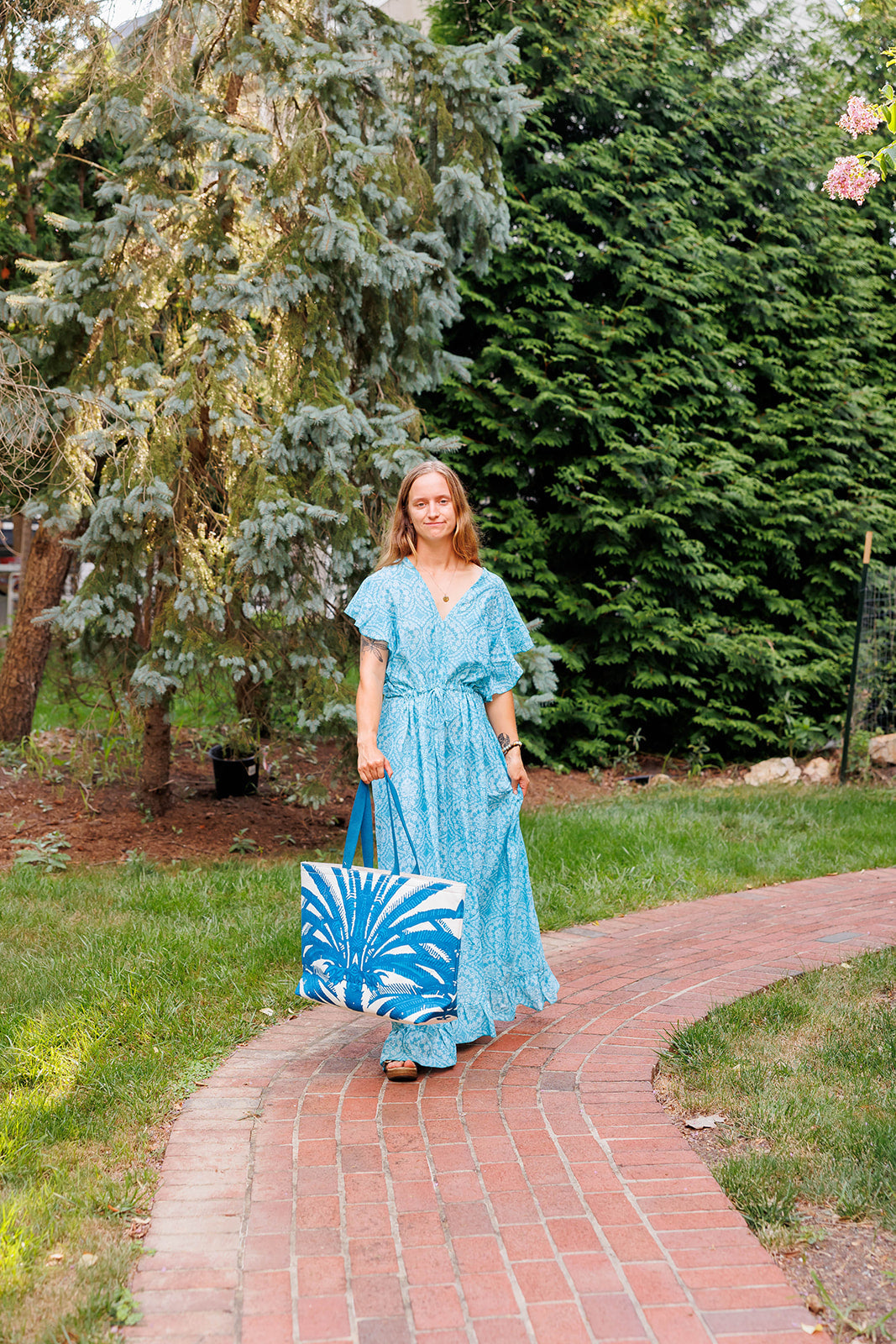 Resort Canvas Bags Blue
