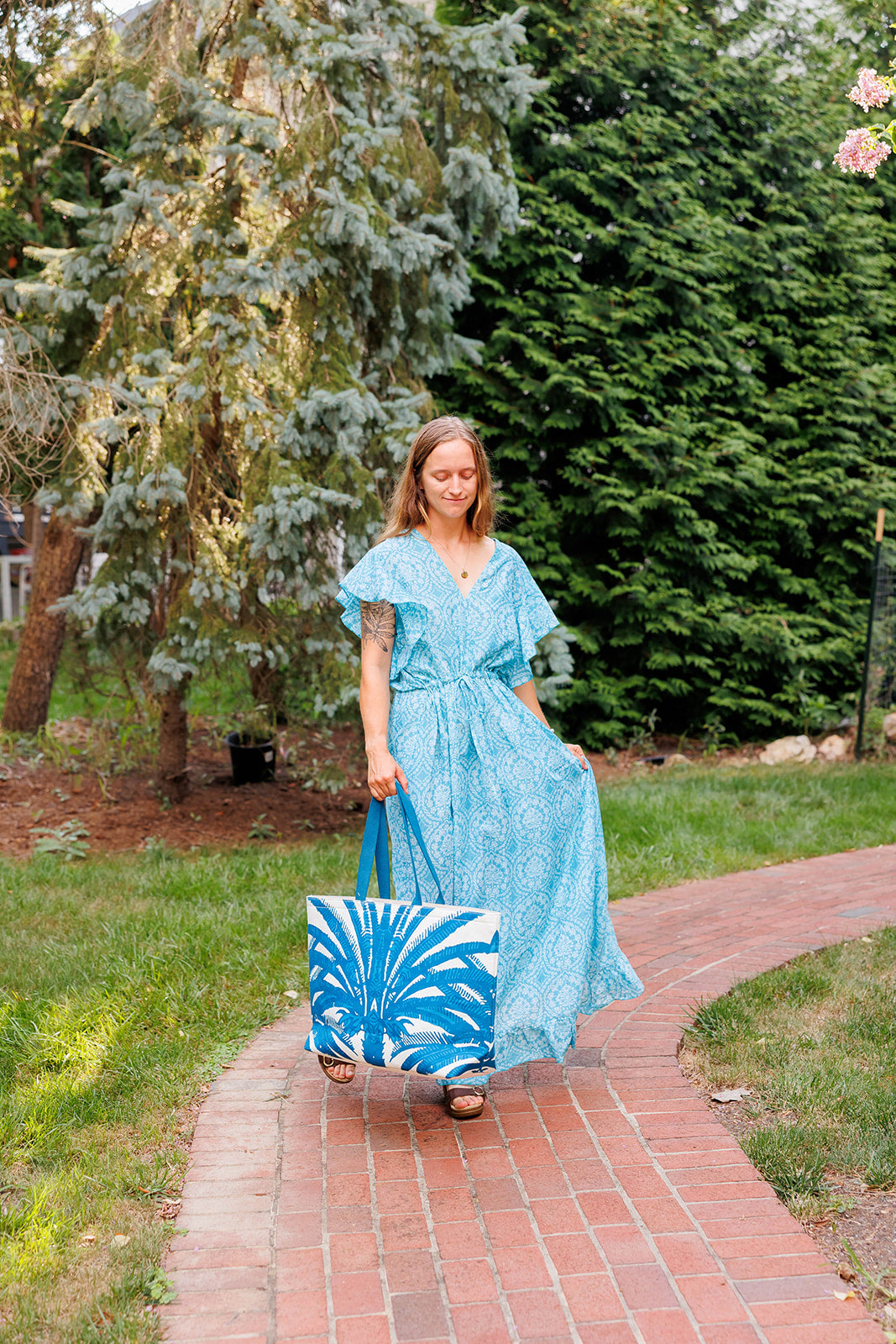 Resort Canvas Bags Blue