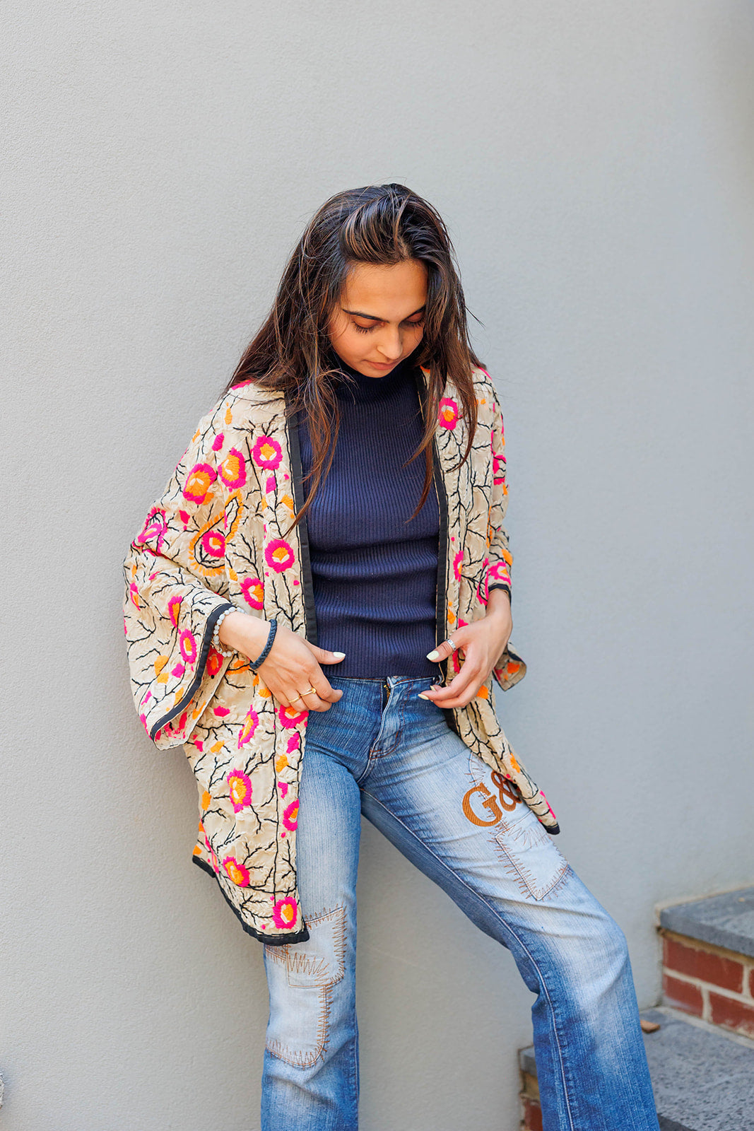 Tan Kimono