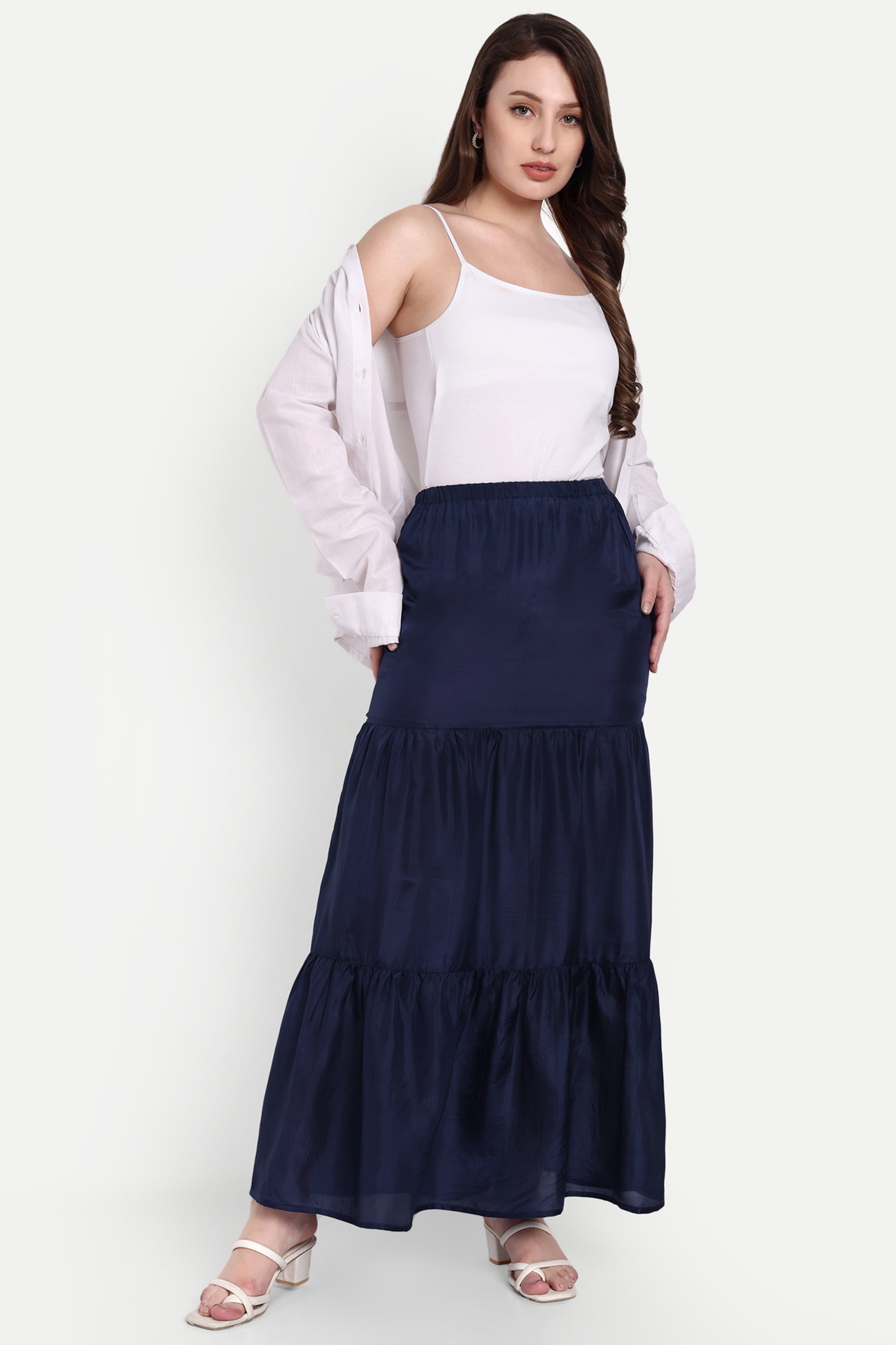 Silk skirt