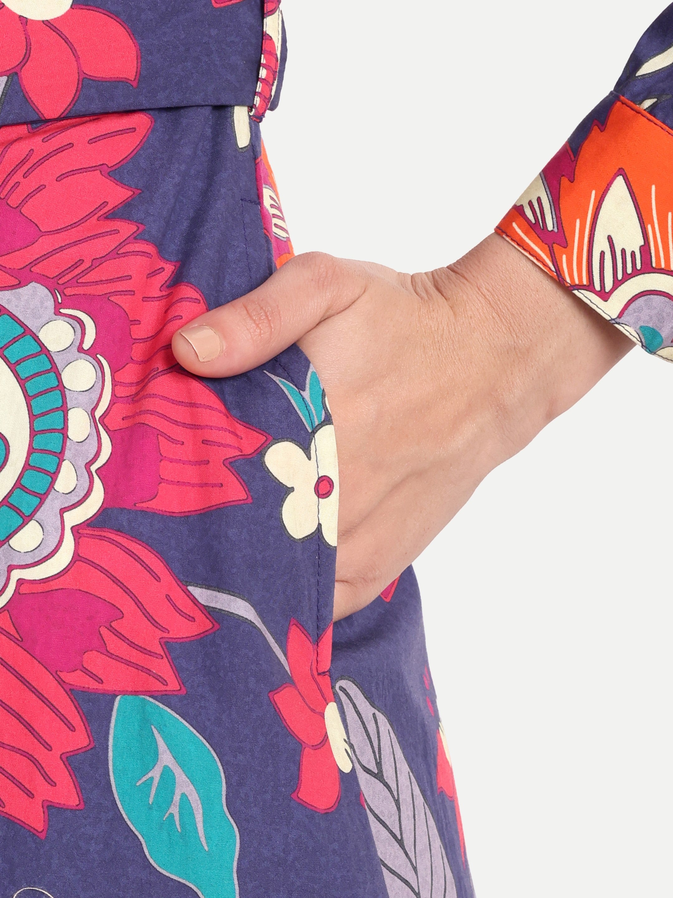 MIDNIGHT BLOOM DRESS