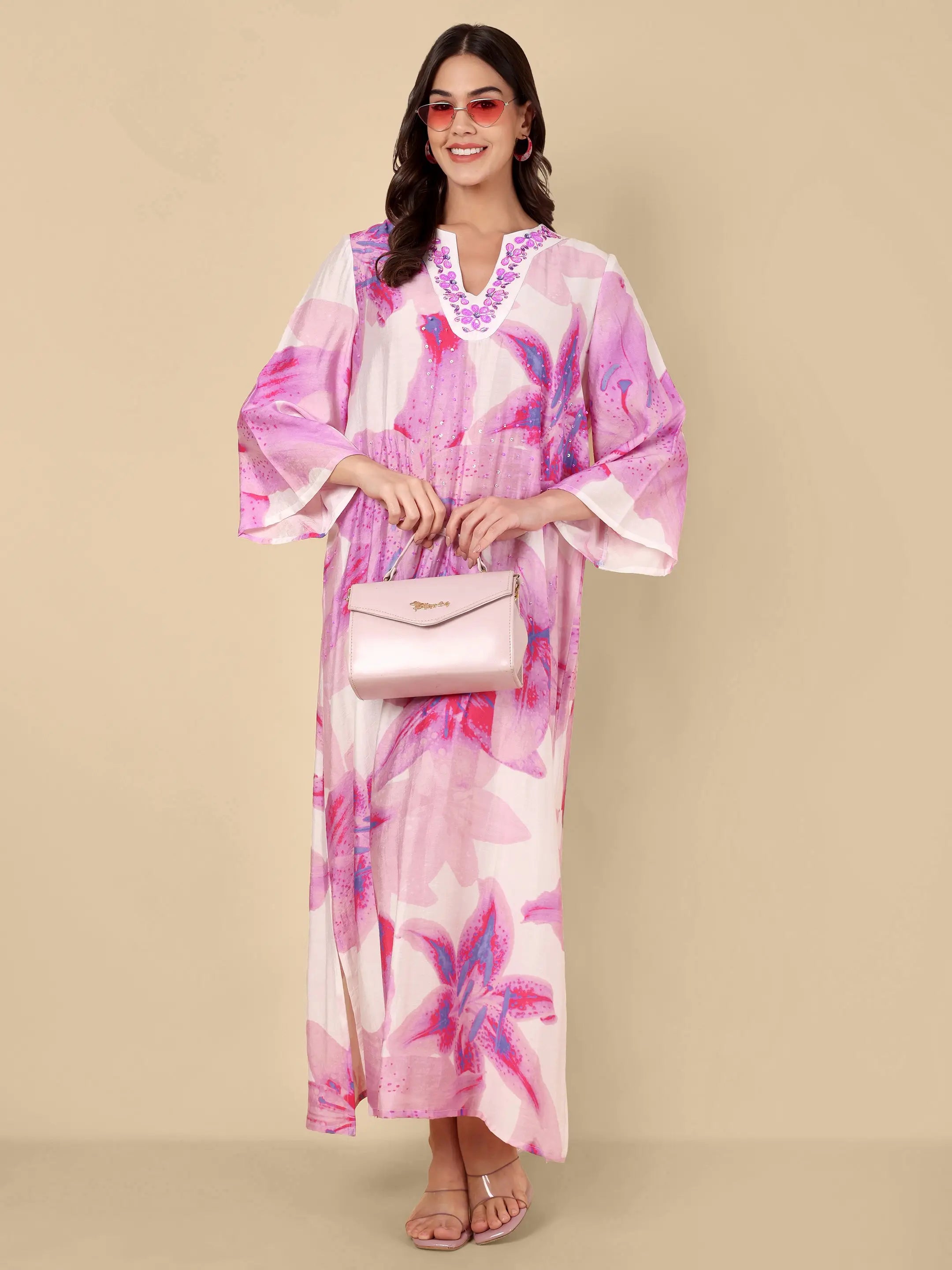 Blush Lily Kaftan