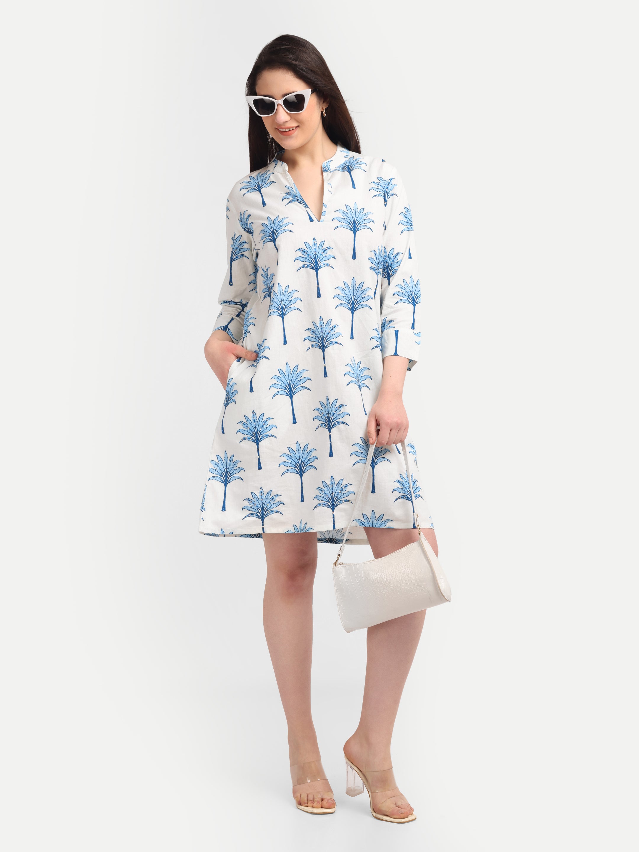 Ivory Palm 
Tunic