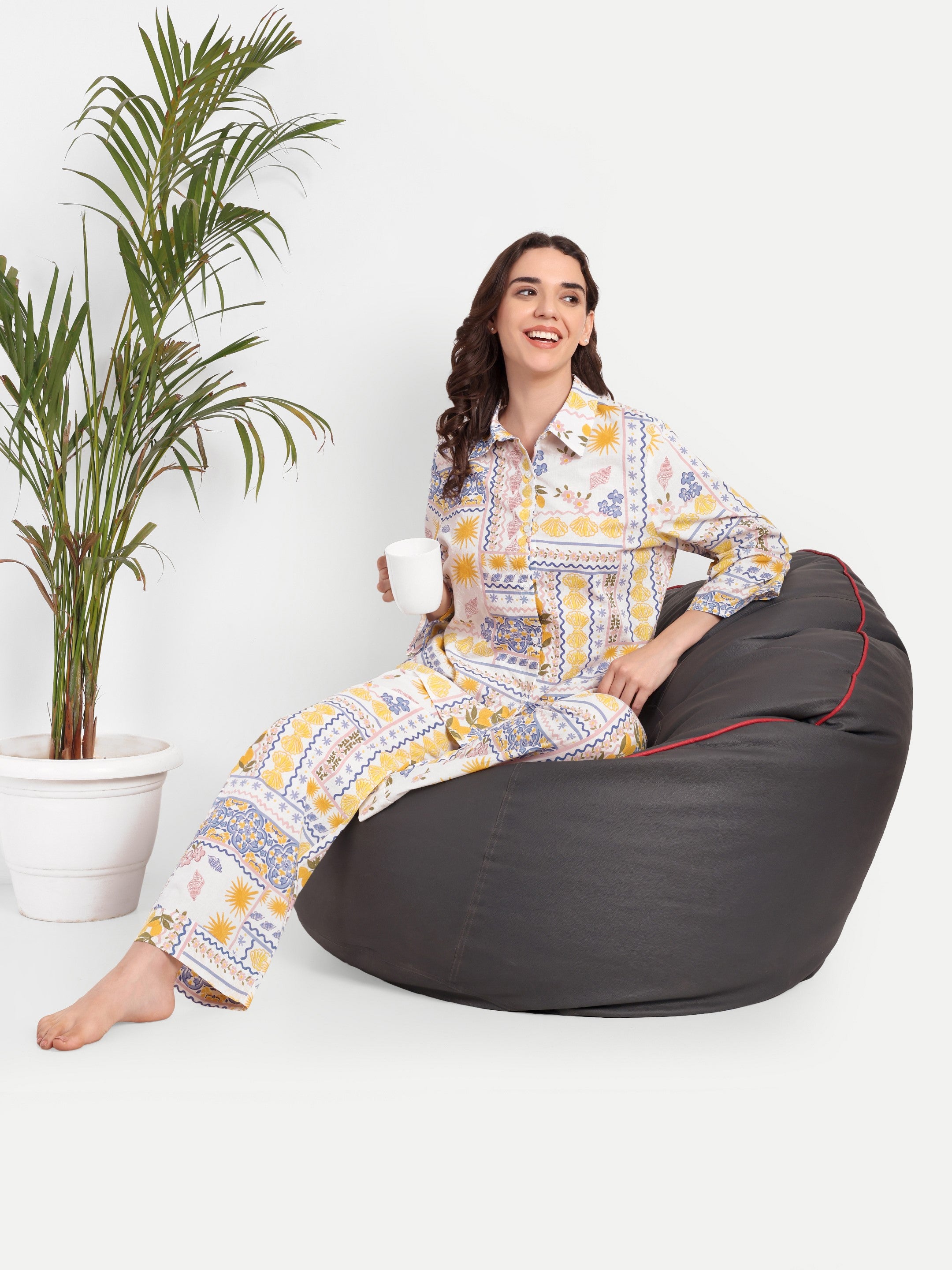 Solara Printed PJ Set