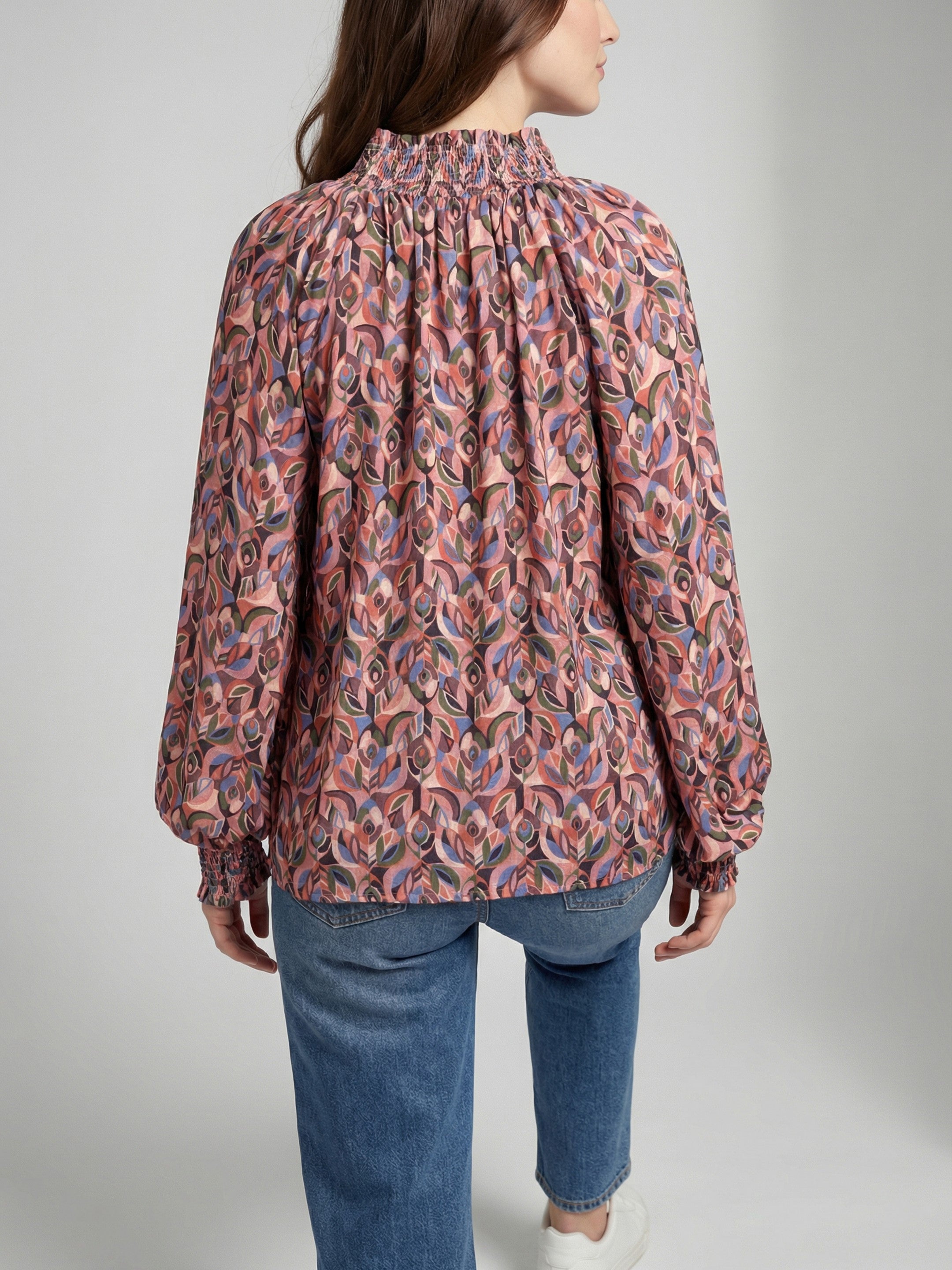 Autumn Mosaic Blouse