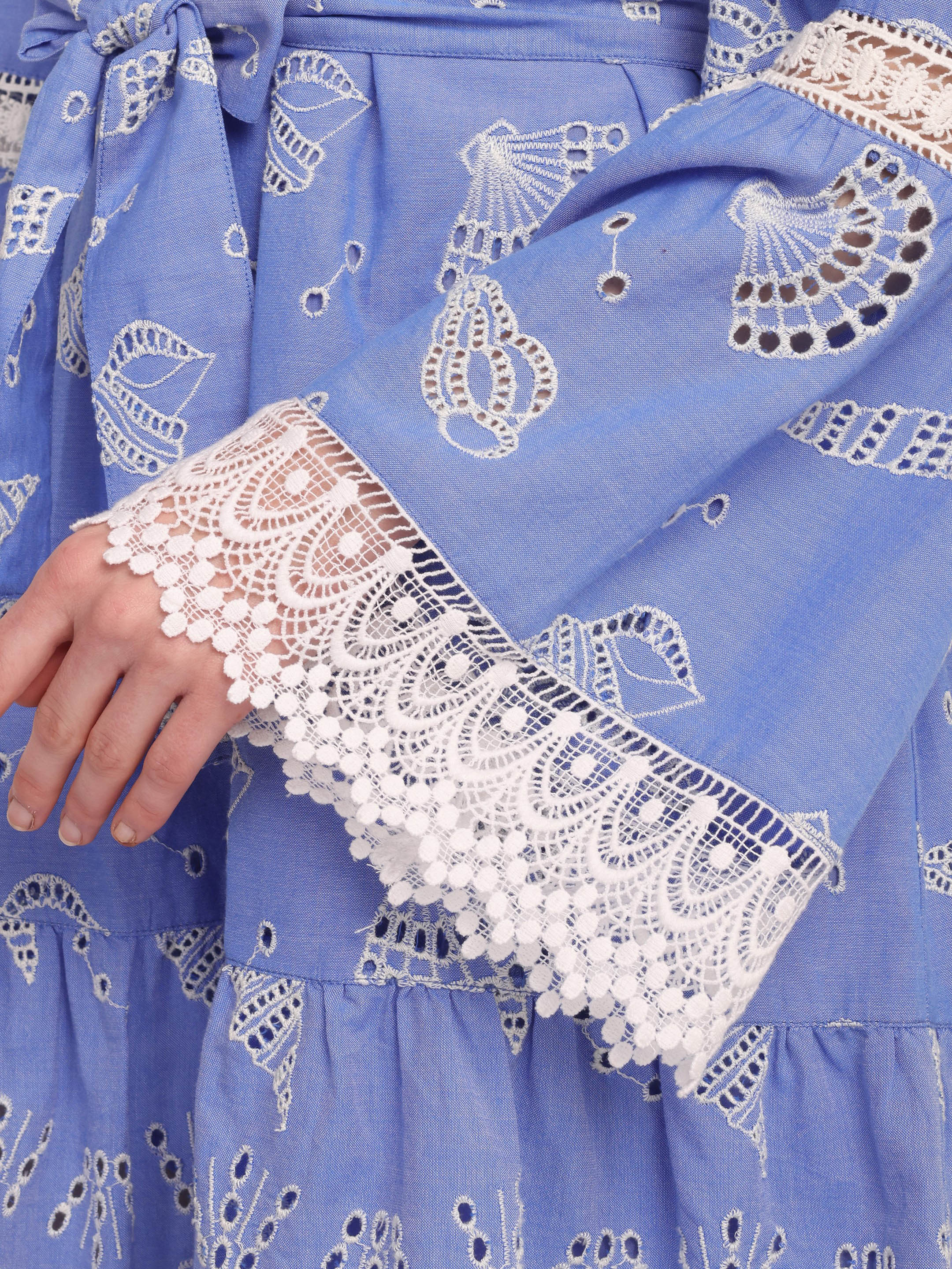 Coastal Whisper Eyelet Dress
