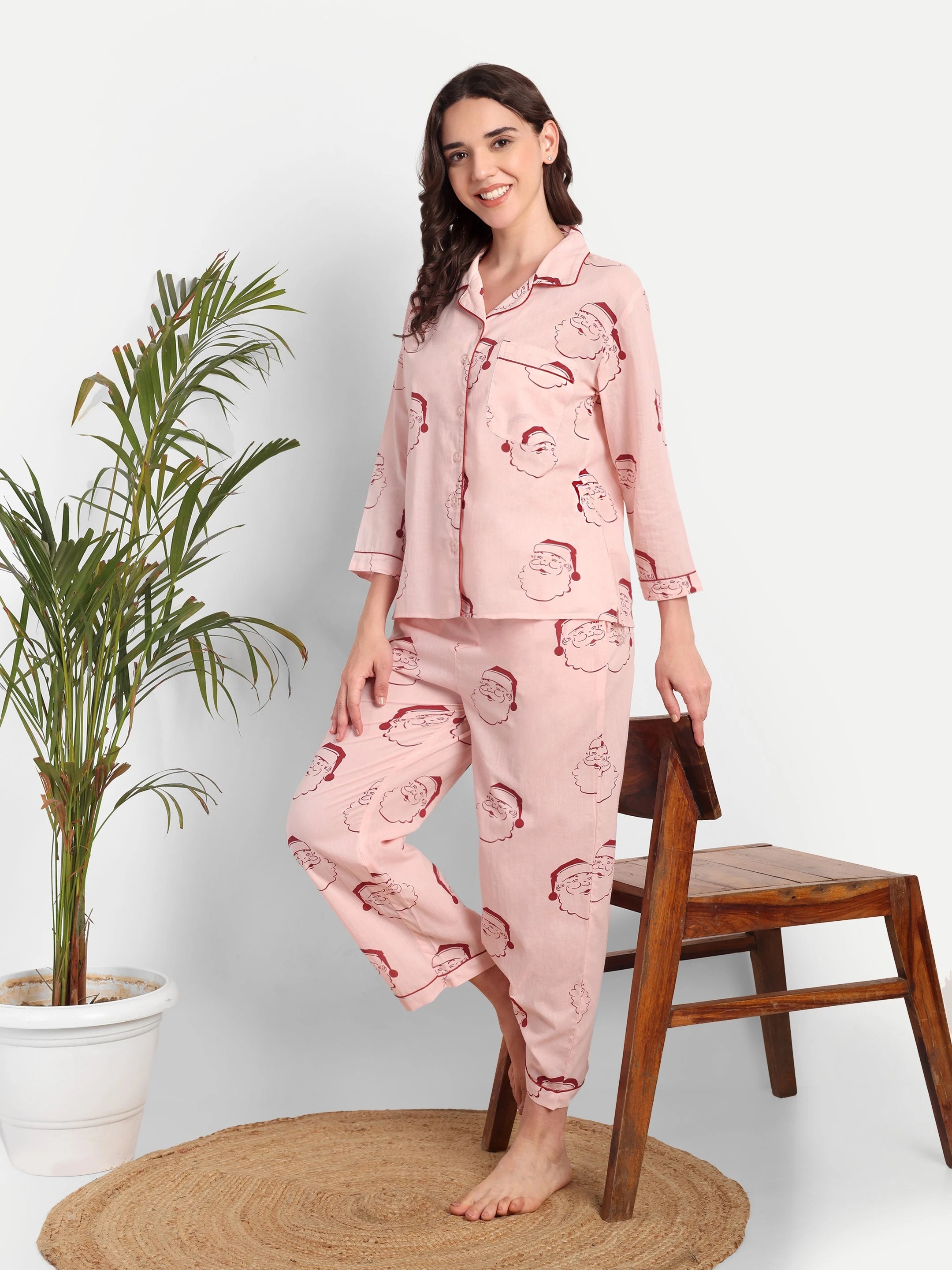 Santa Sketch PJ Set