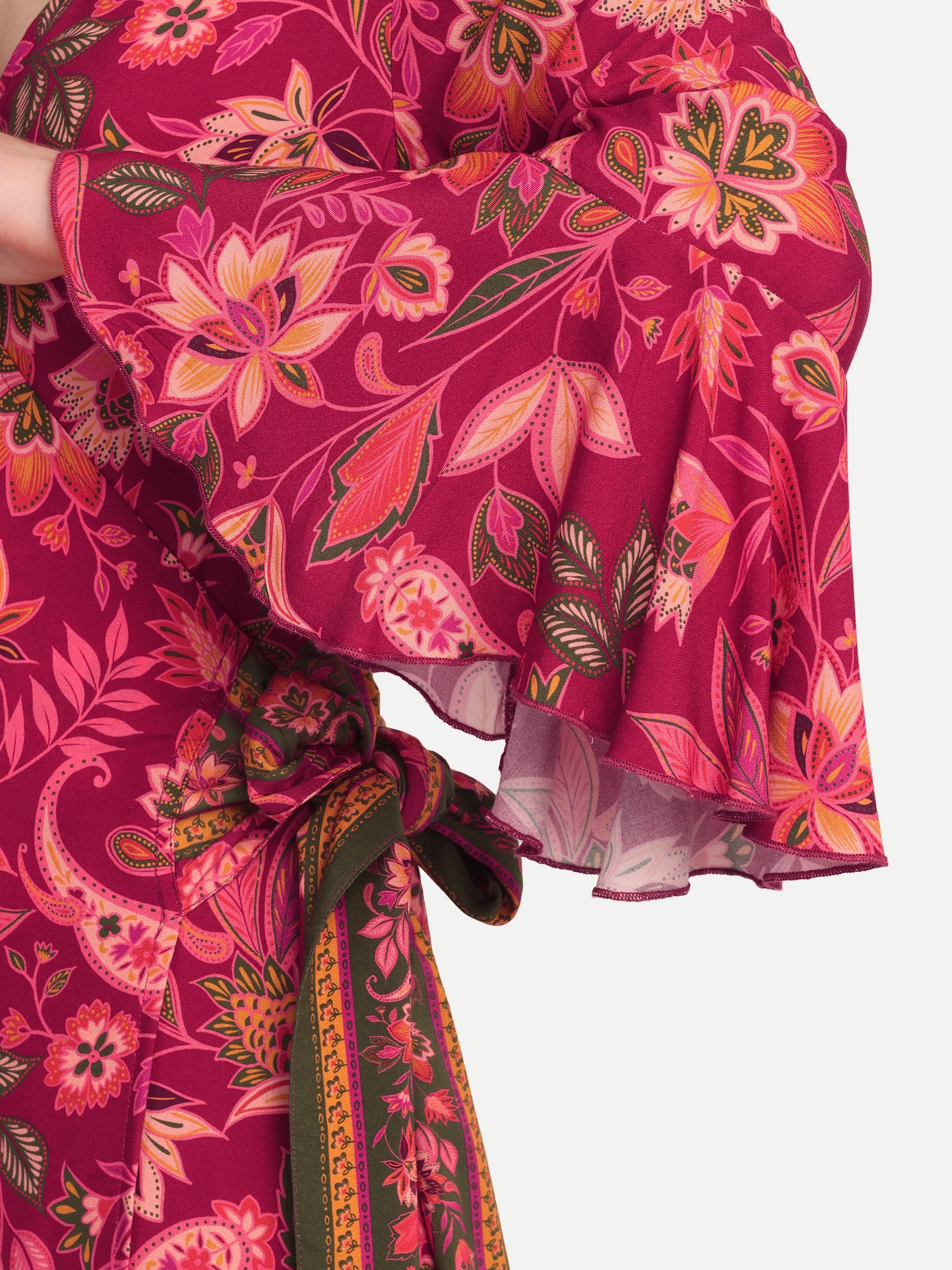 Scarlet Jardin Wrap Dress