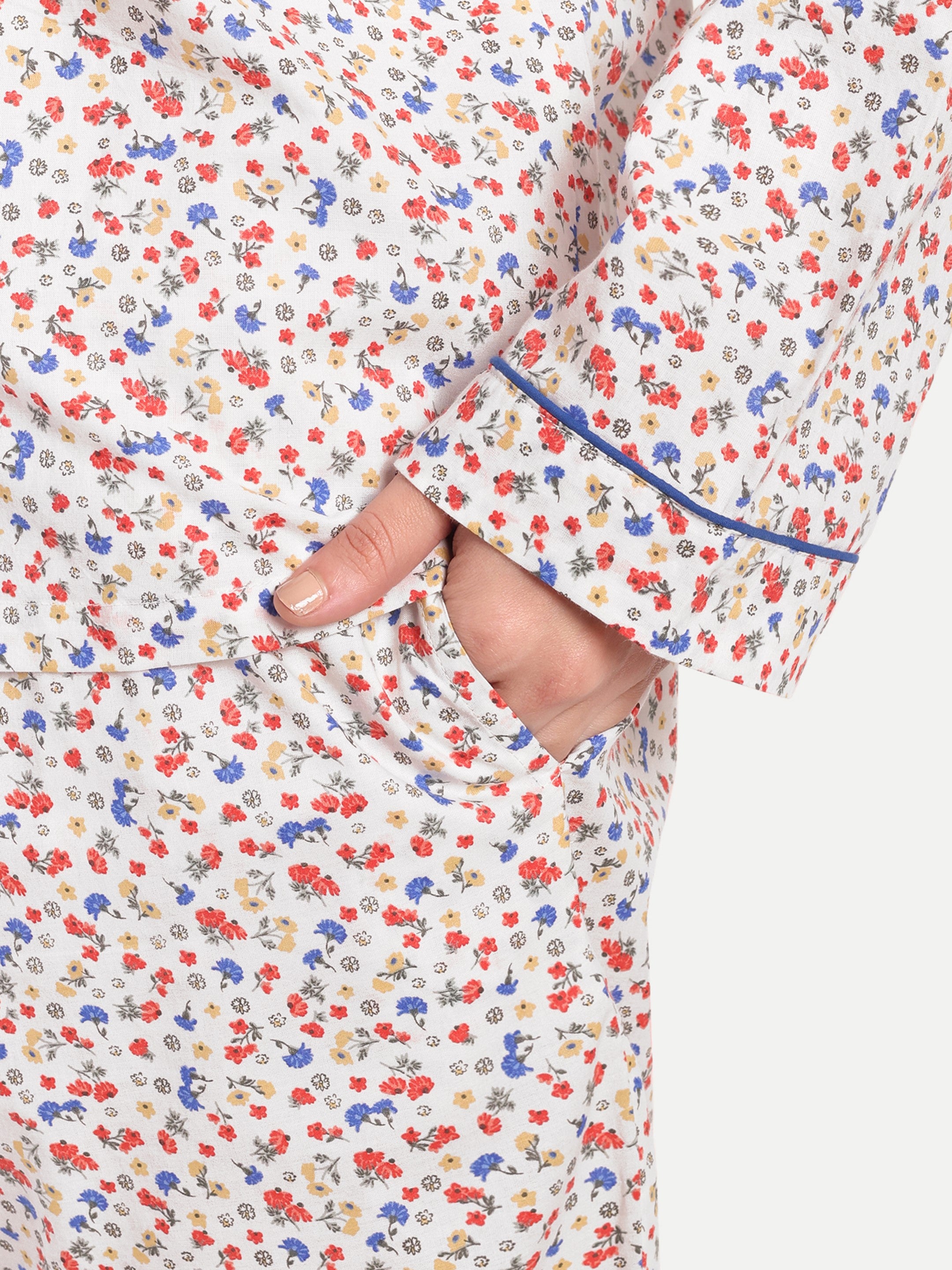 Meadow Bloom Cotton PJ Set