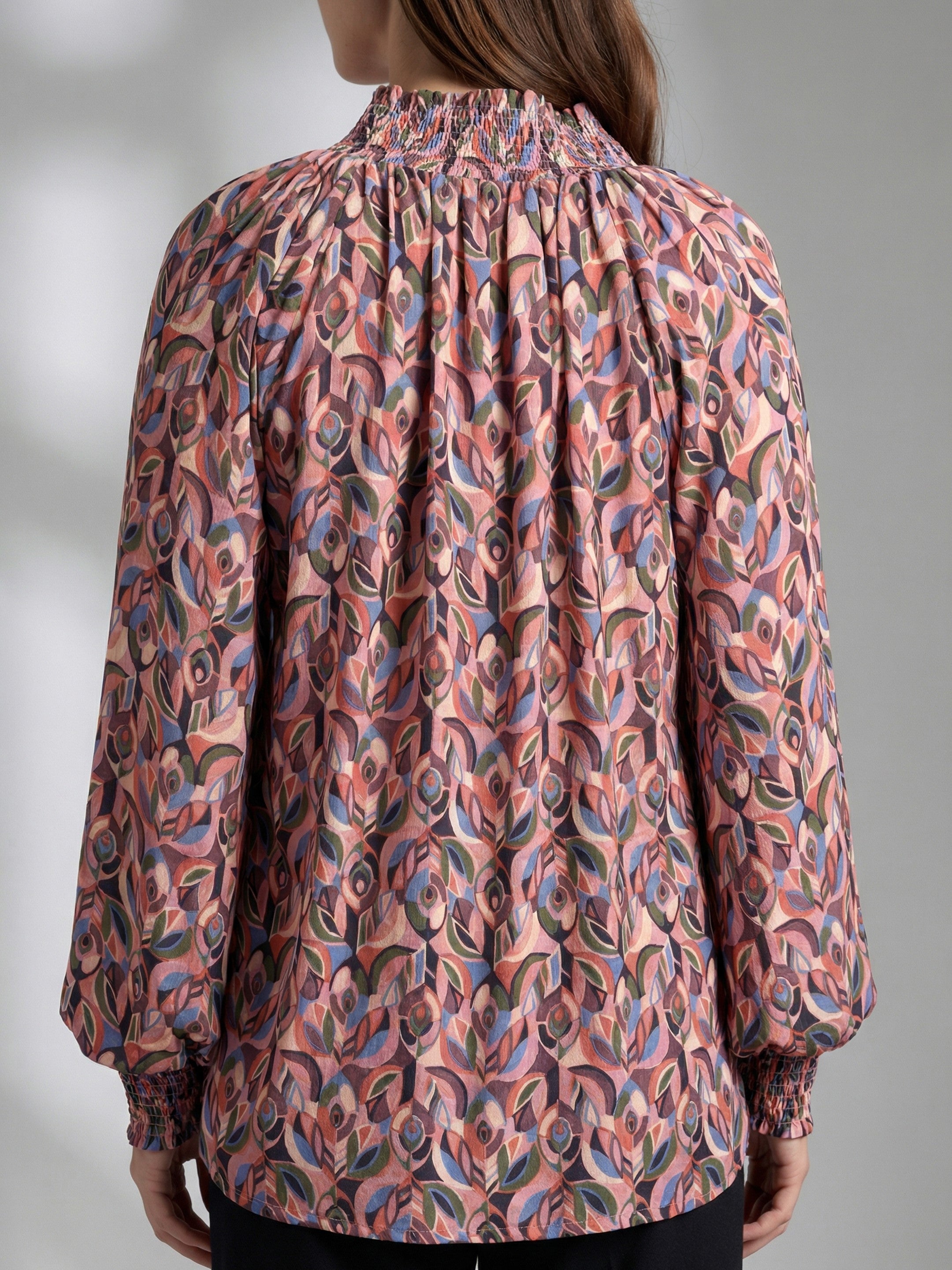 Autumn Mosaic Blouse