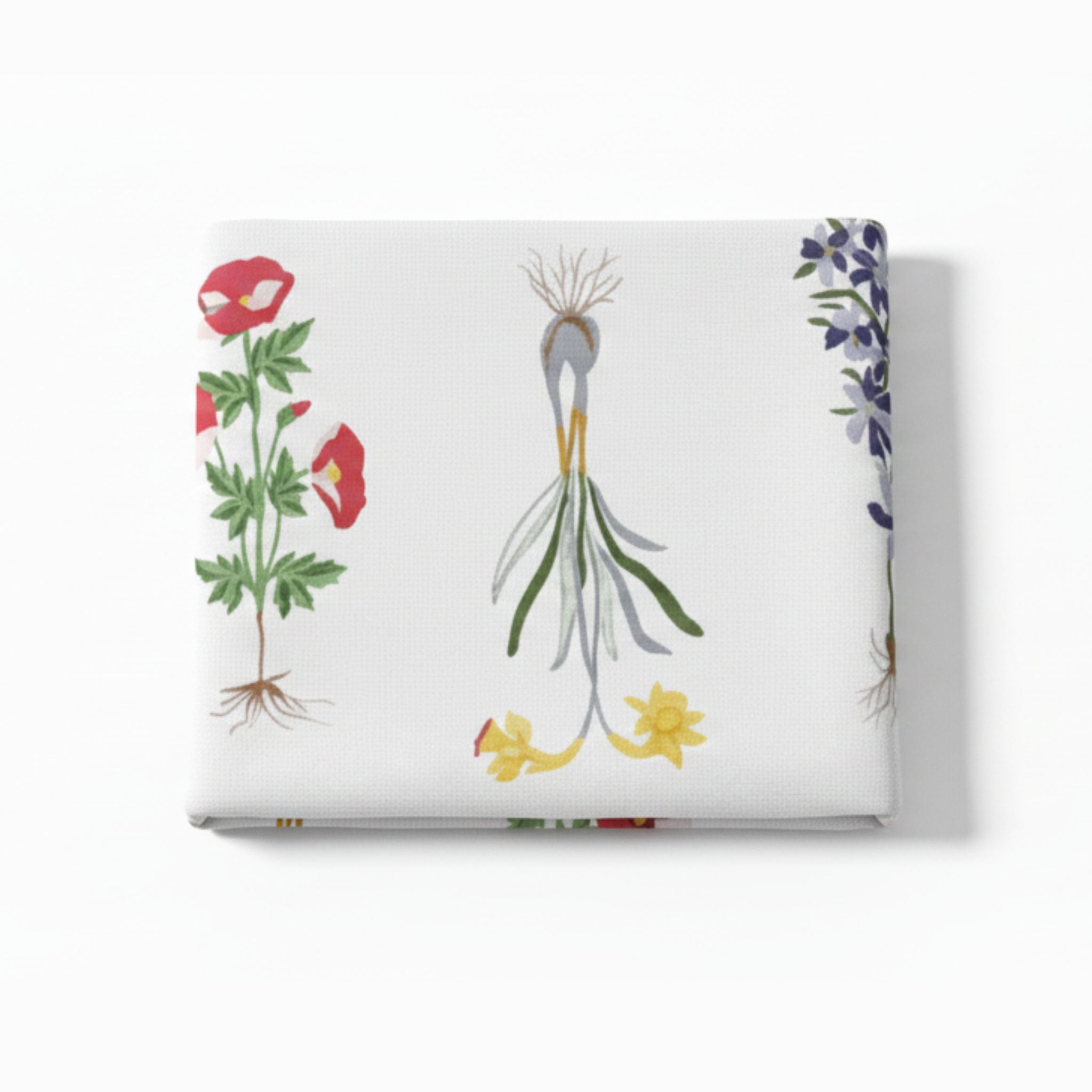 Emroidered Table Runner (White)