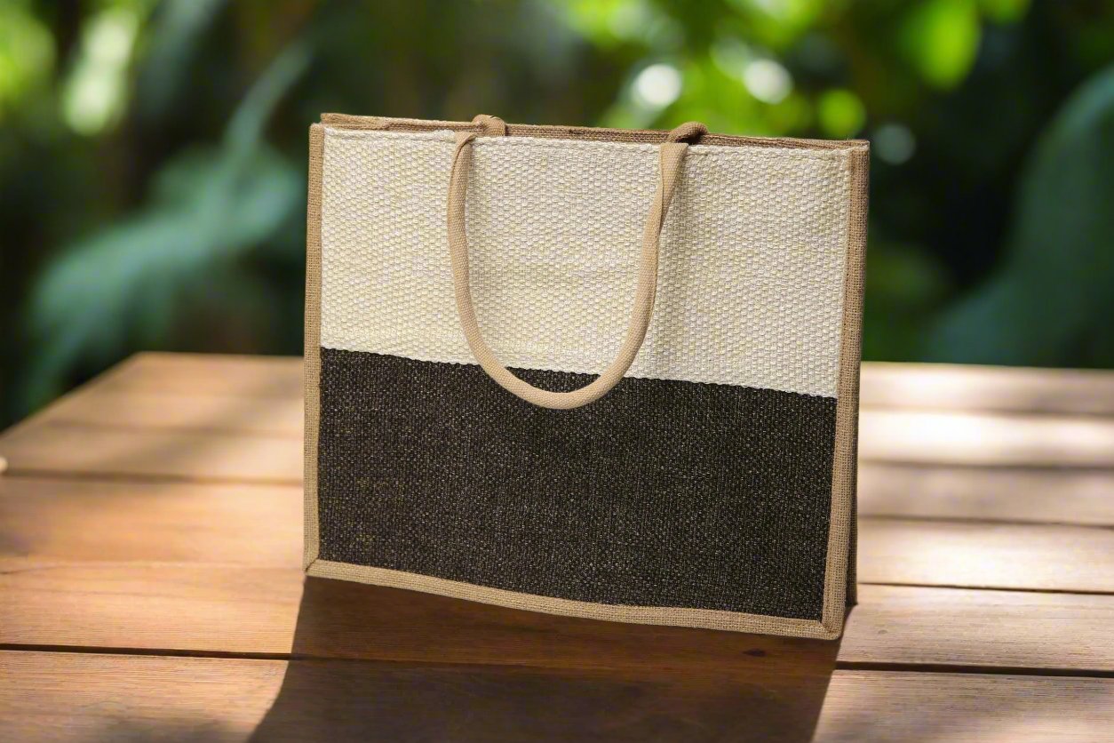 Black Jute Bag