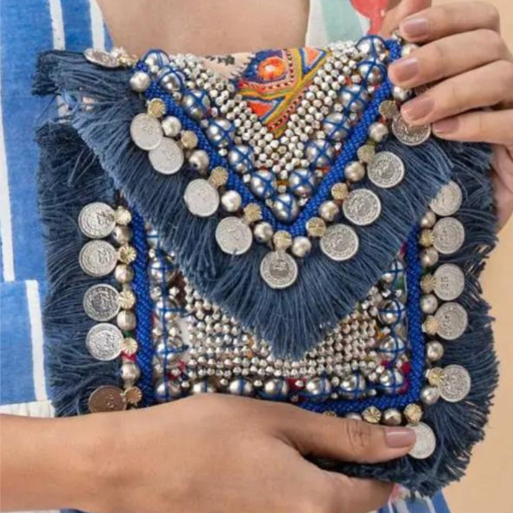 Blue Clutch