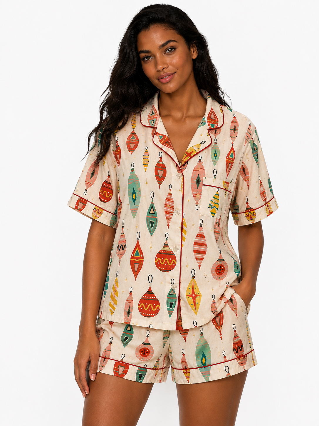 Festival Glow Short PJ Set