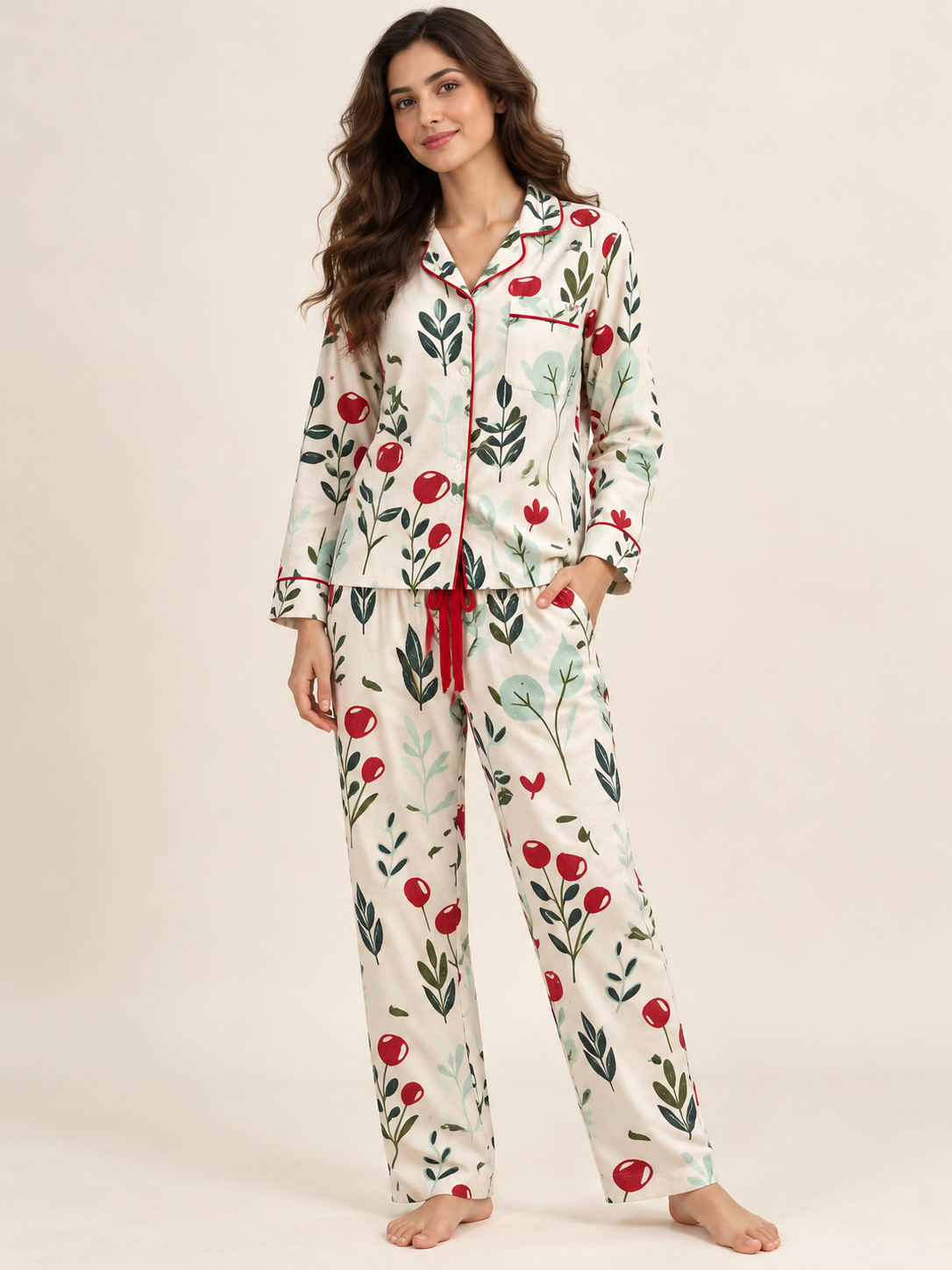 Winter Botanical PJ Set