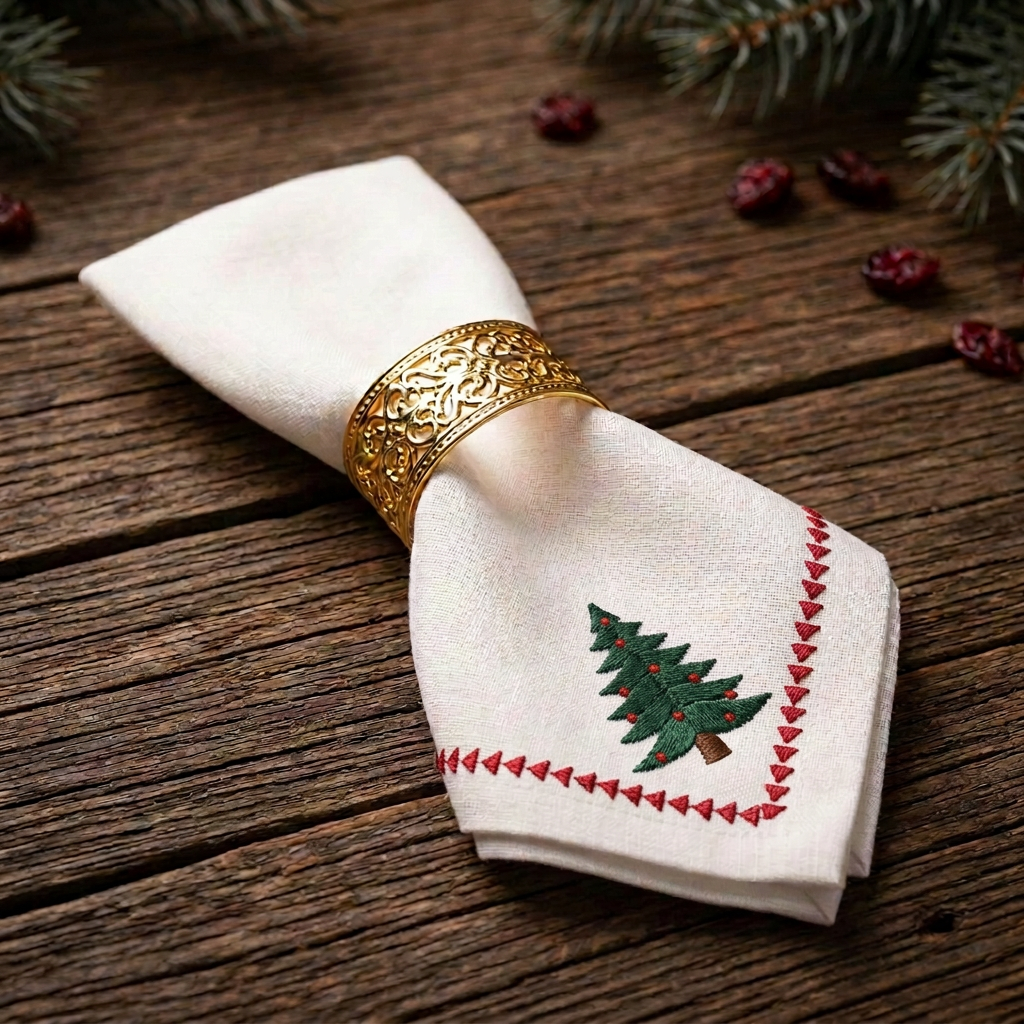 Holiday Tree Napkin Set