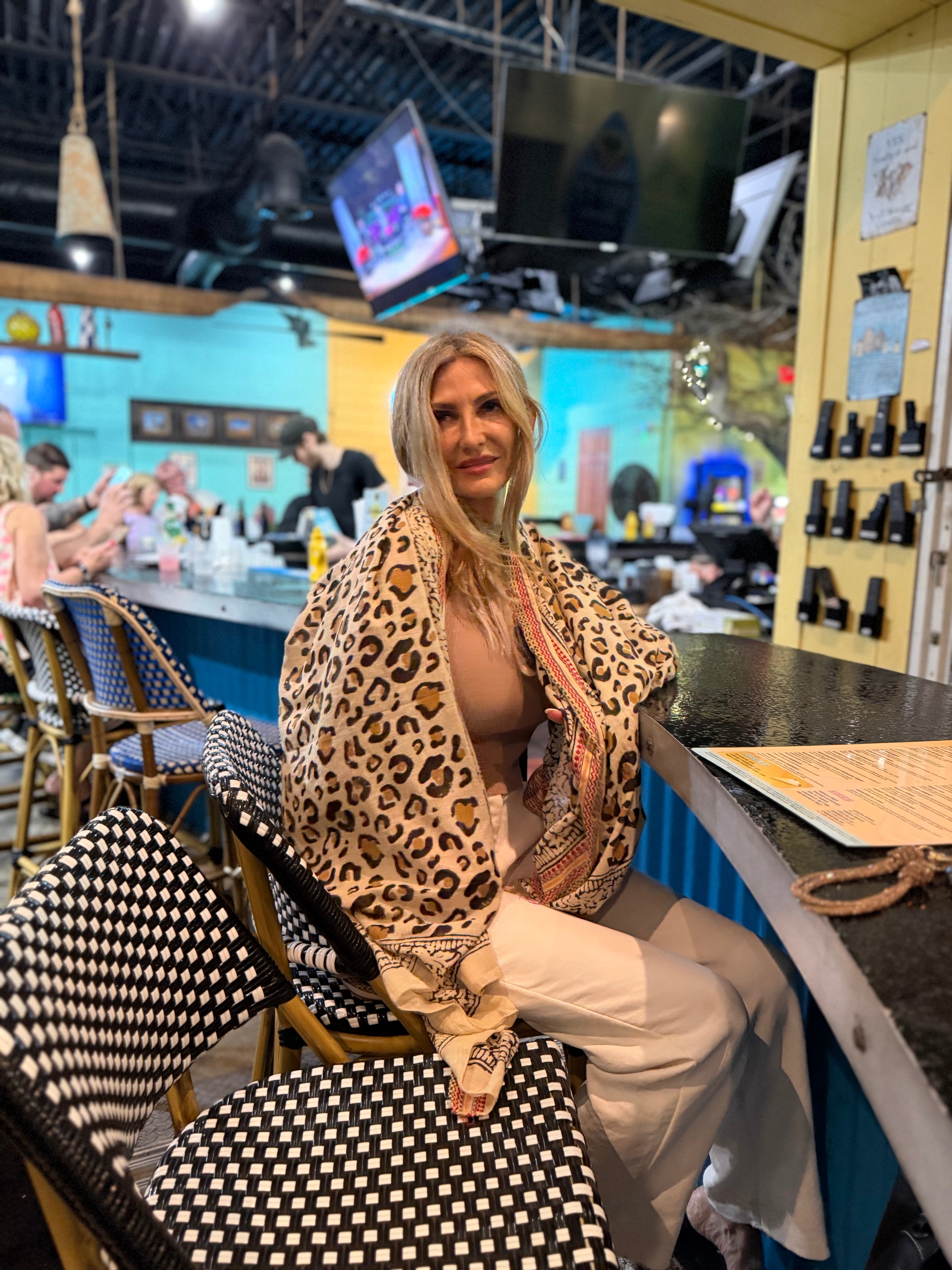 Leopard Sarong