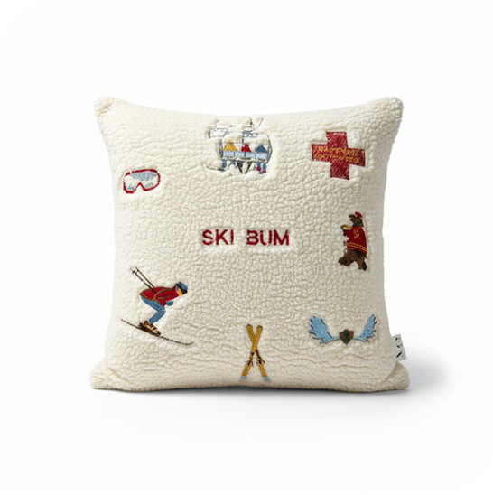 Ski Bum Pillow