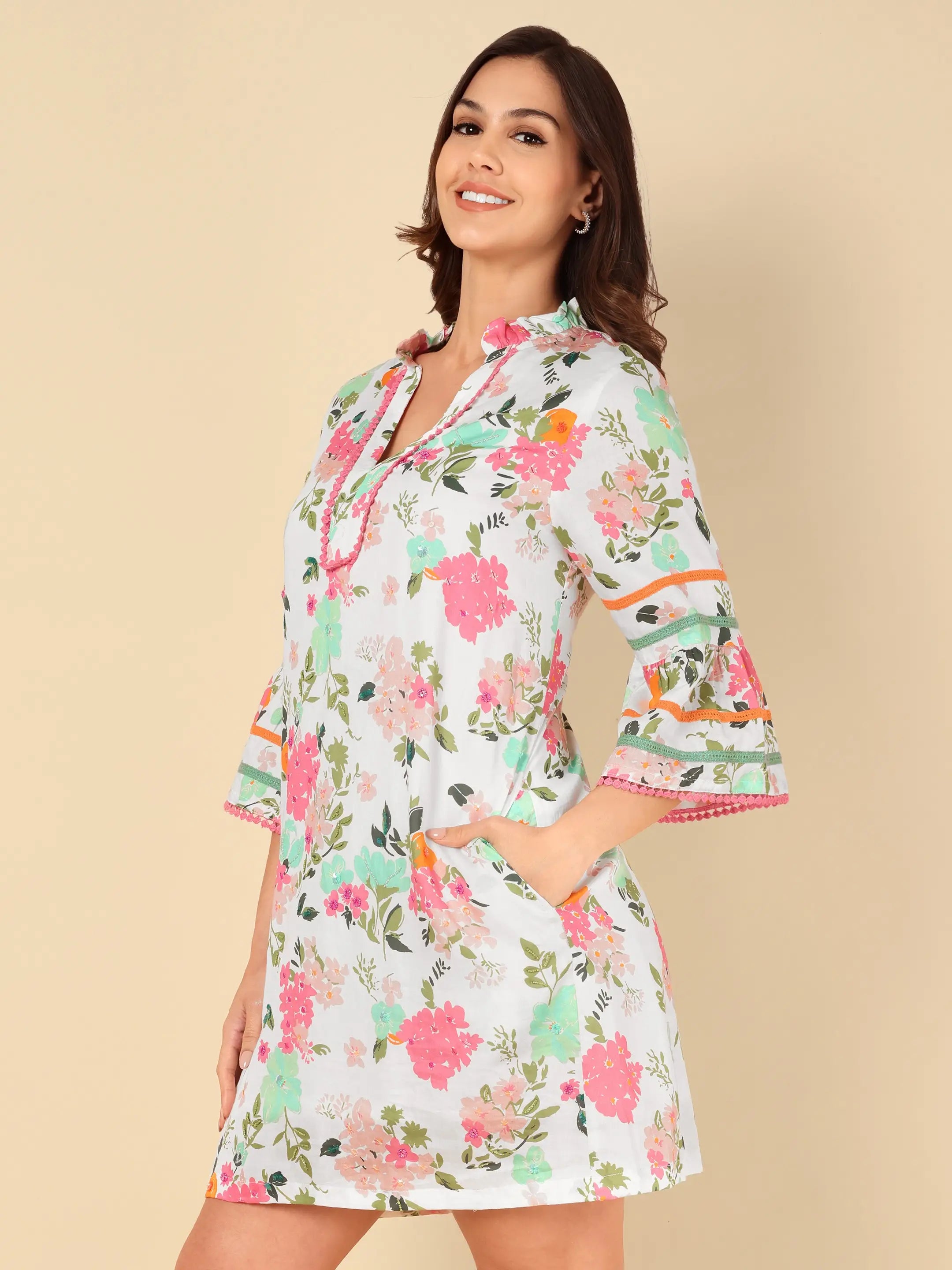Indira Bloom Dress