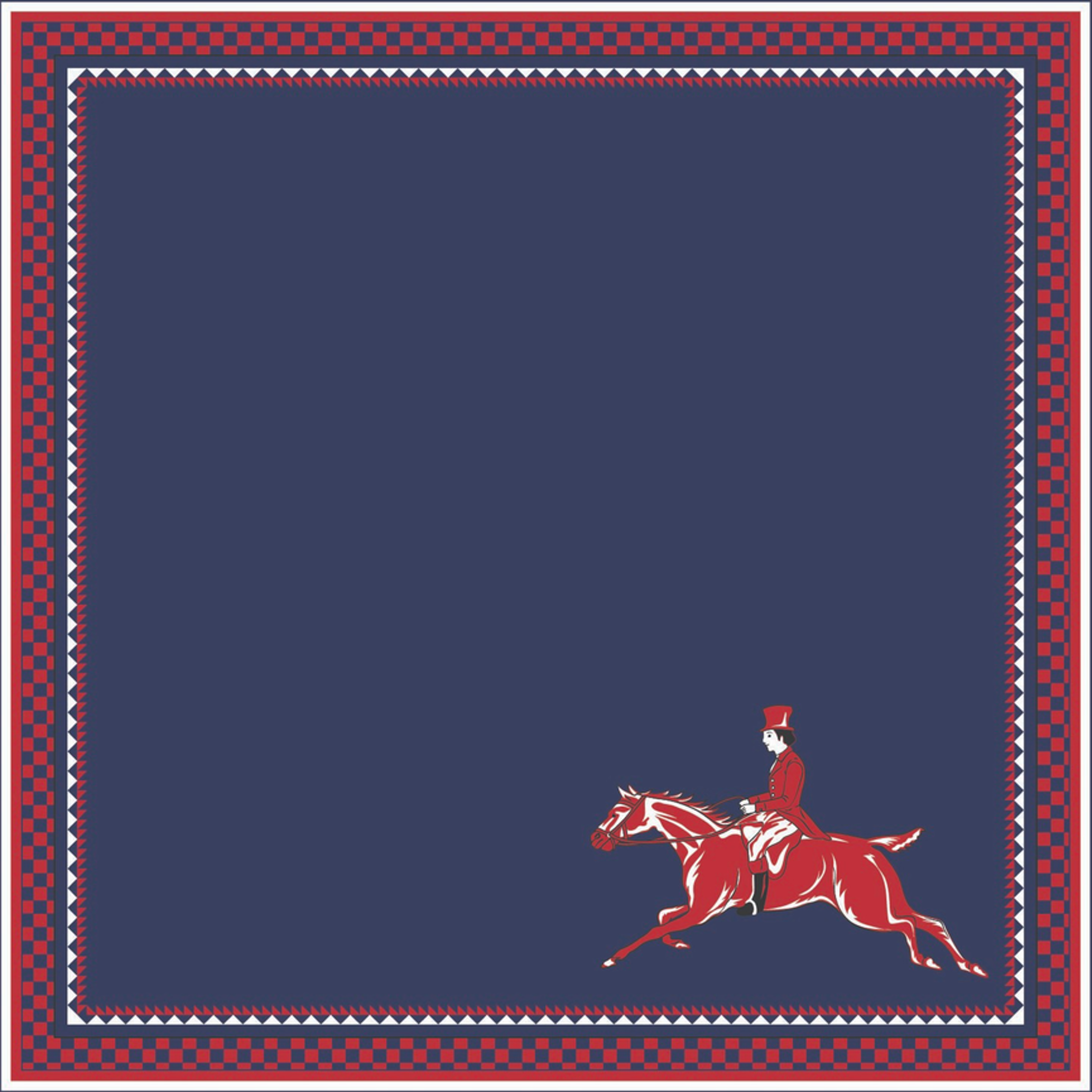 EQUINE NAPKINS  - SET OF 4