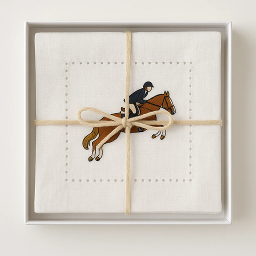 HUNTER JUMPER COCKTAIL NAPKINS