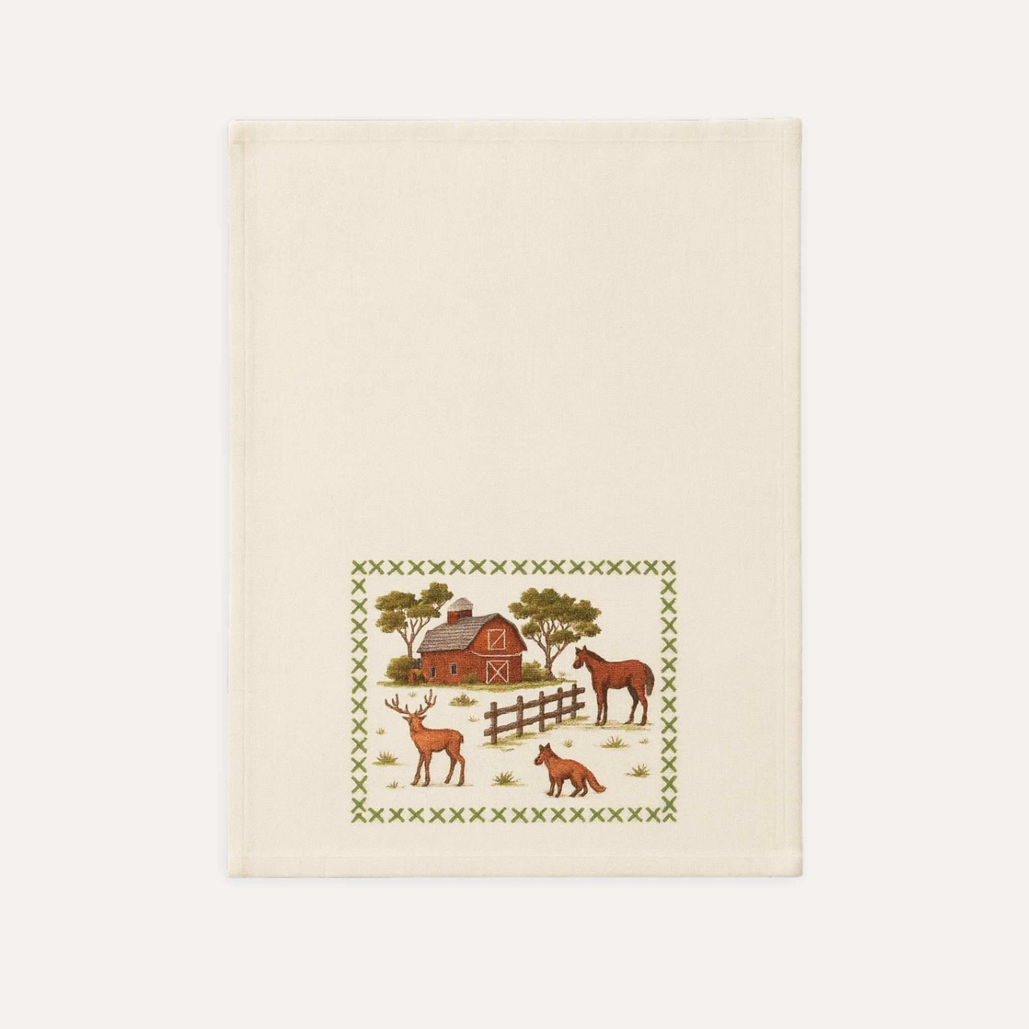 Barn Dish Towel