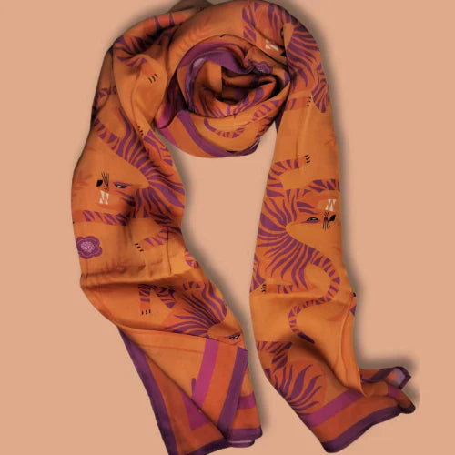 Tangelo Tiger Scarf