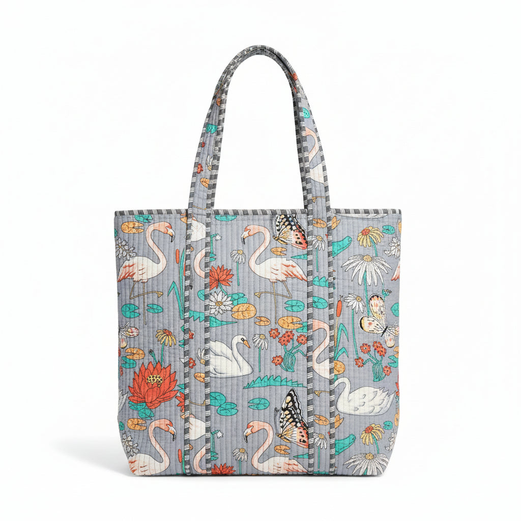 Quilted Cotton Bag (266)