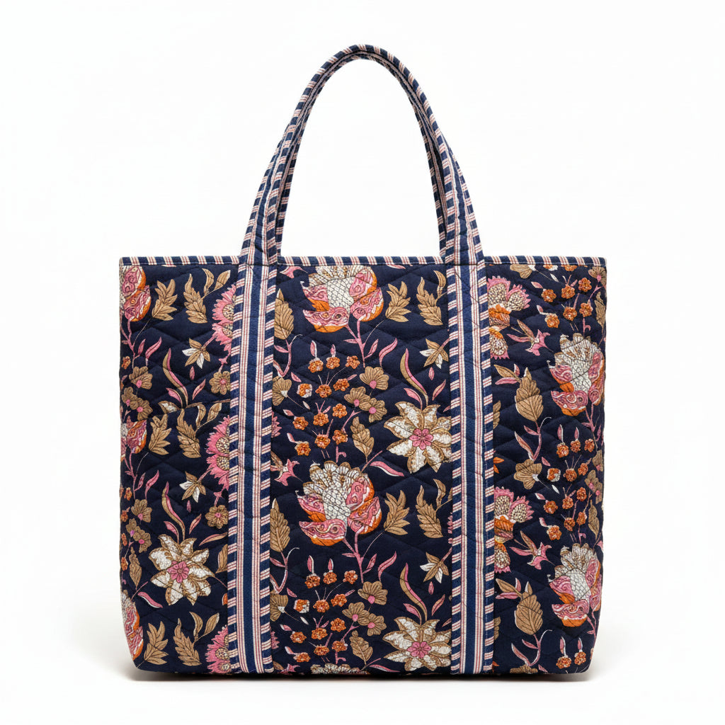 Quilted Cotton Bag (264)