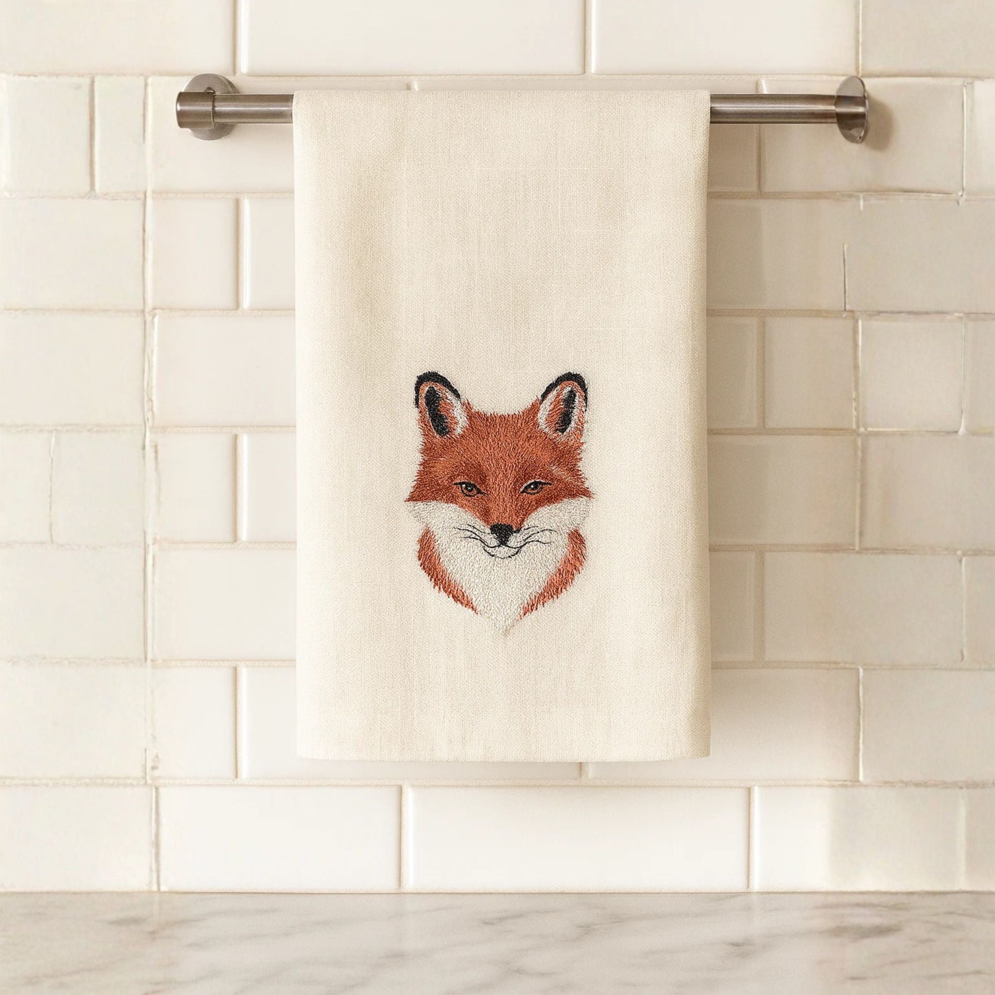 Fox Dish Towel