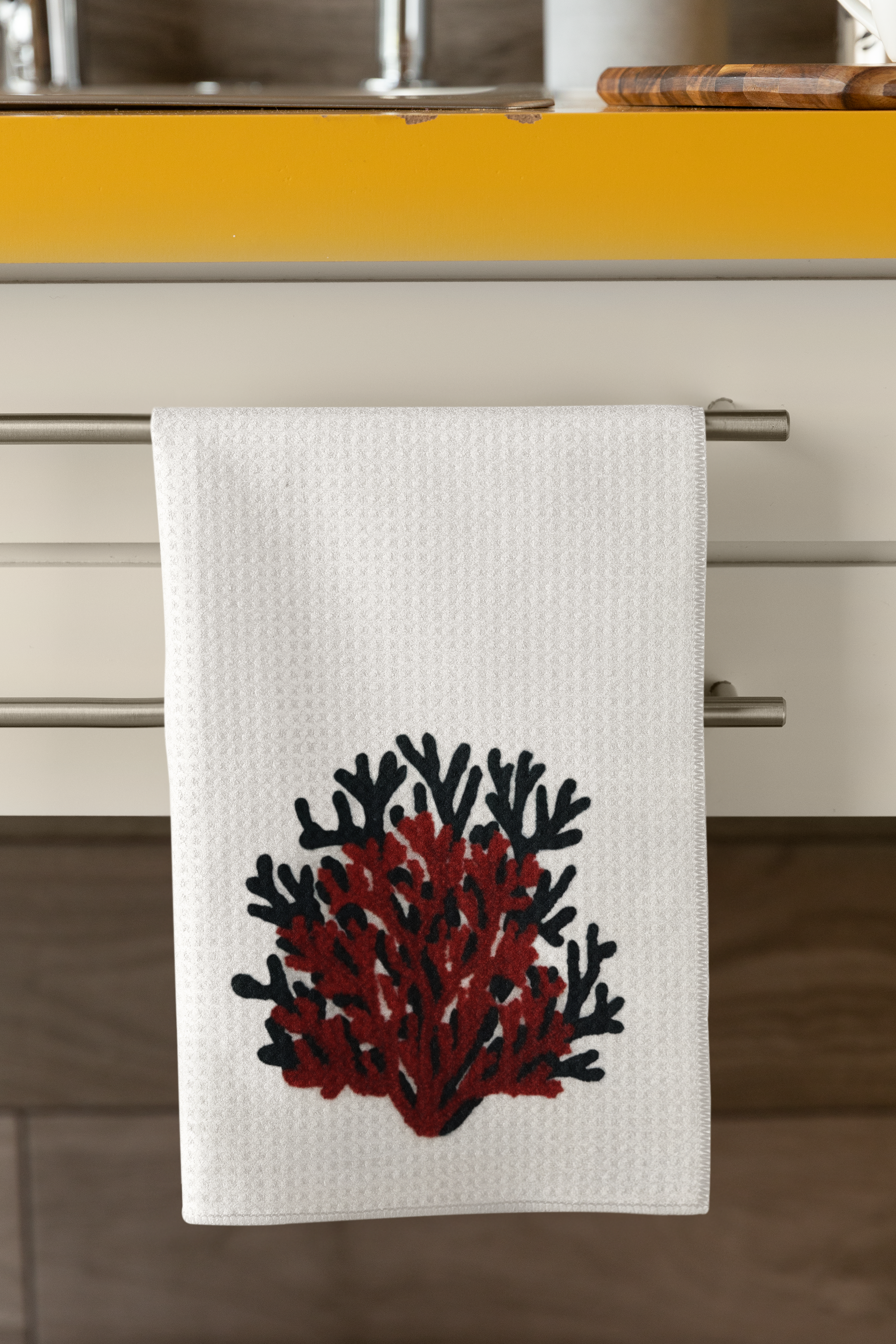 Coral Dish Towel
