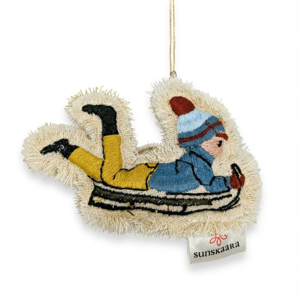 Holiday Sled Ornament